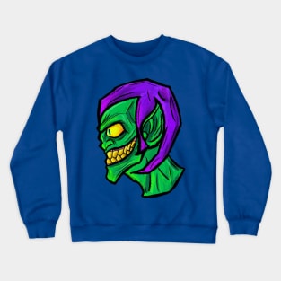 Grinning Green Goblin! Crewneck Sweatshirt